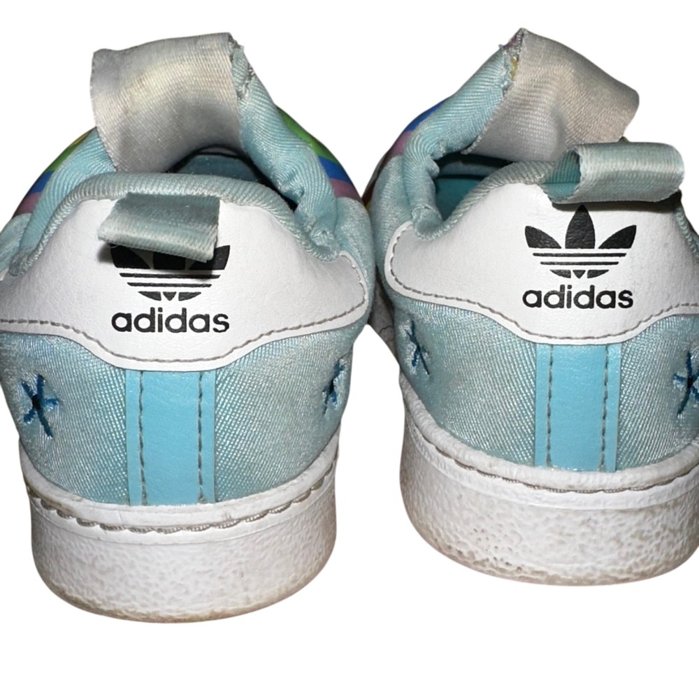 Adidas Superstar 360 Slip On Simpsons Rainbow TODDLER Shoes 5k 5 - Picture 4 of 6